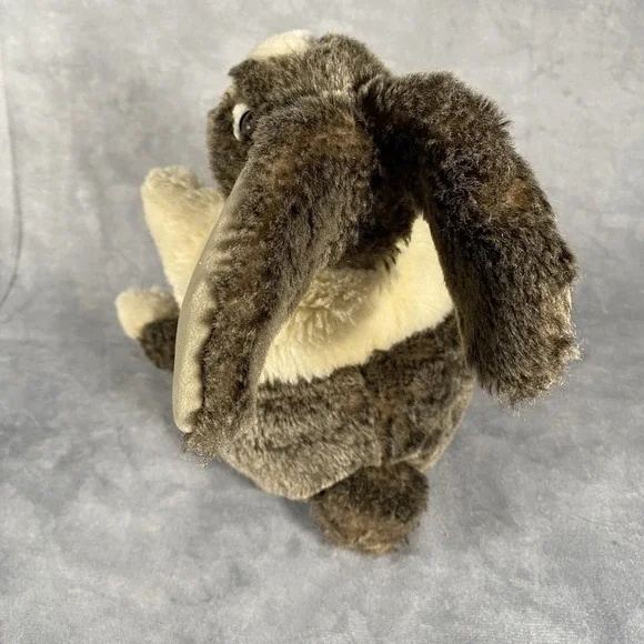 Folkmanis Dutch Rabbit Hand Puppet Brown Cream Plush Stuffed Animal Bunny 2011 - Picture 5 of 9